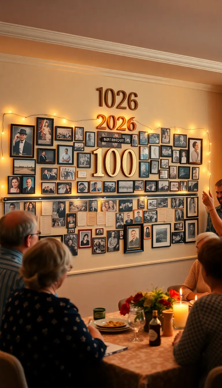 Create a Timeline Wall Highlighting Major Life Events