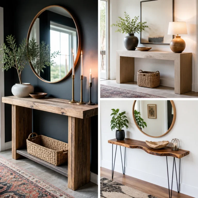 25 DIY Console Table Ideas for 2026