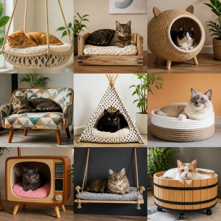 25 DIY Cat Bed Ideas for 2026
