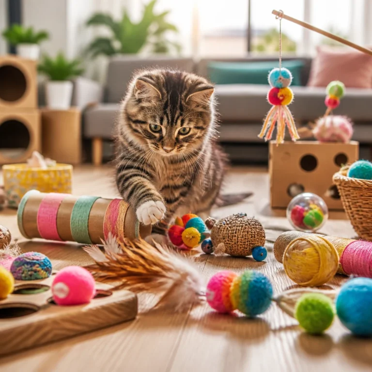 25 DIY Cat Toy Ideas for 2026