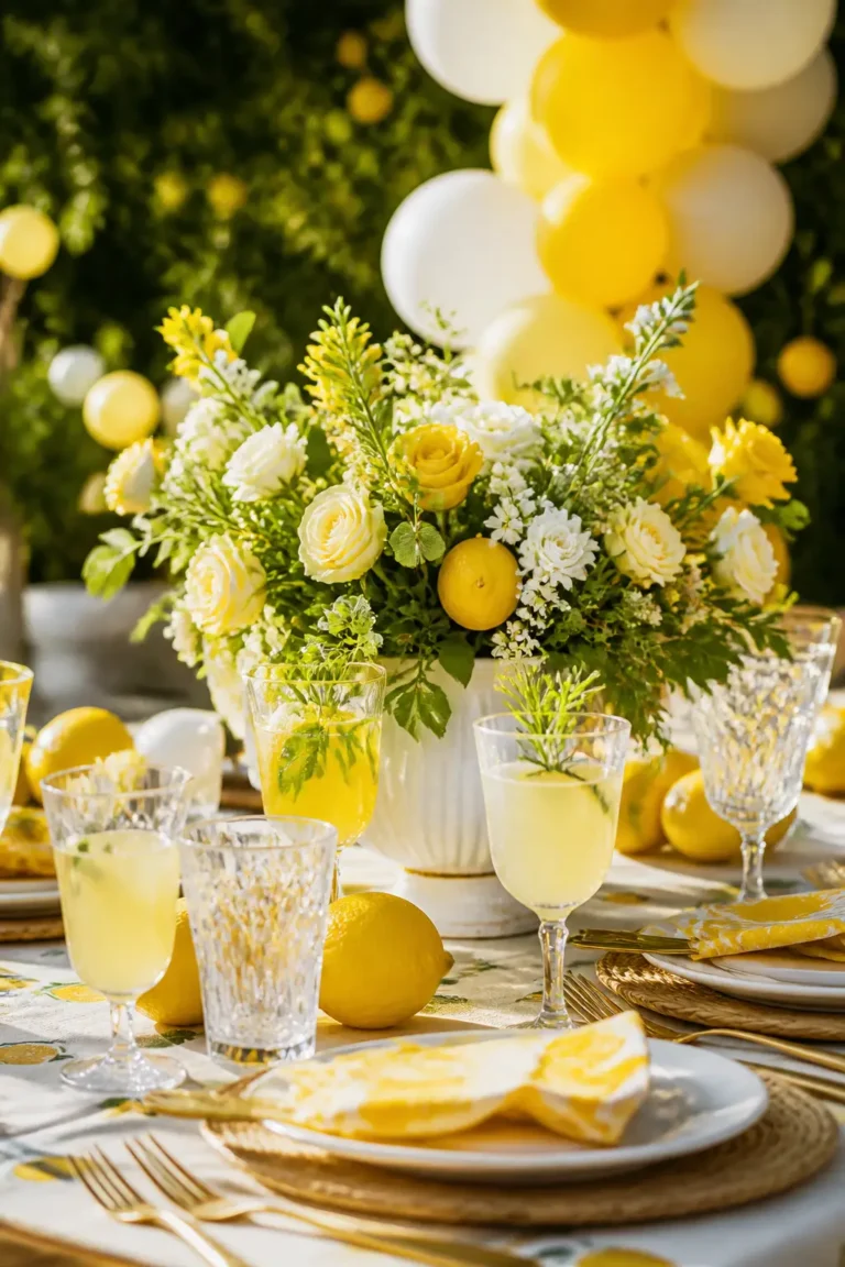 21 Lemon Party Theme for 2026