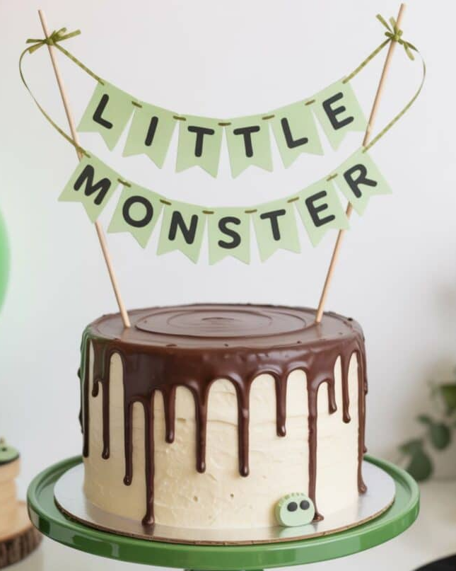 10 Super Cute “We’ve Created a Monster” Baby Shower Ideas